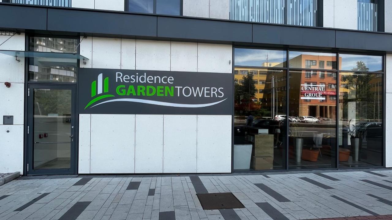 Residence Garden Tower - 8 Min Do Centra, Garaz Prag Eksteriør billede