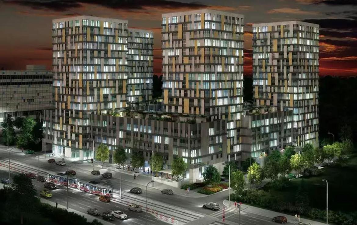 Residence Garden Tower - 8 Min Do Centra, Garaz Prag Eksteriør billede